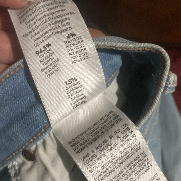 MOTHER THE OUTSIDER ANKLE CHEW IN POISONED PETALS HIGH WAISTED FLARE LEG RAW HEM - Picture 11 of 11